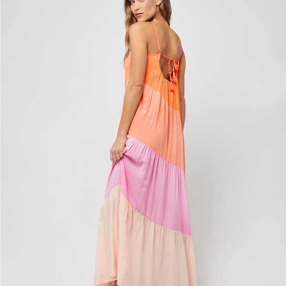 🆕 L*space Leona Dress in Peche Punch  size XS - Picture 3 of 7